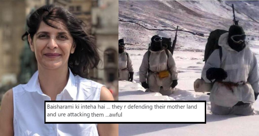Gul Bukhari Just Mocked Pakistani Soldiers Training In Siachen And People Are Openly Bashing Her For It - parhlo.com