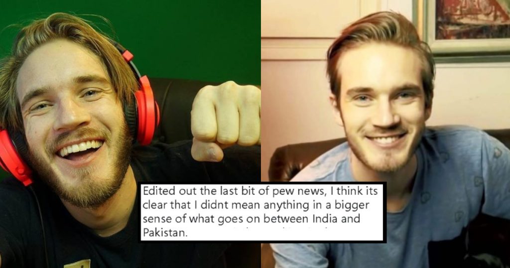 Pakistanis Are Now Supporting World’s Most Famous YouTuber PewdiePie And India Aur T-Series Ki Sahi Jal Rahi Hai