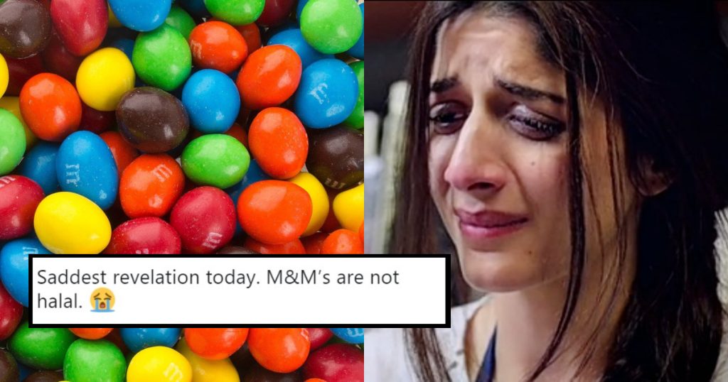 M&Ms Just Annonced Their Product Is Not Halal And Muslims Around The World Are Freaking Out